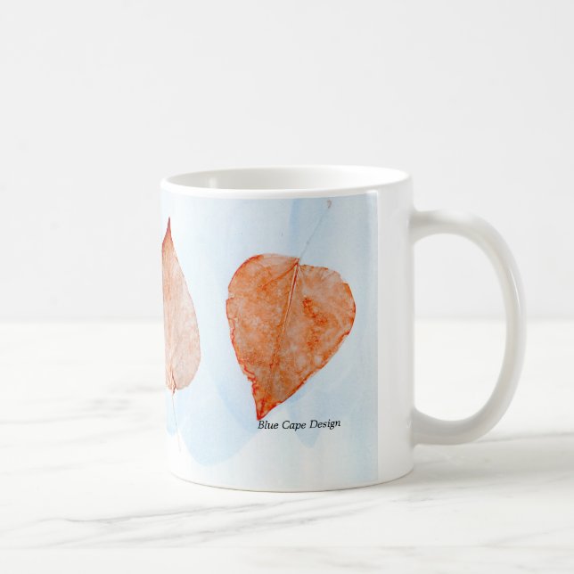 Leaf Print Coffee Mug (Right)