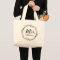 Leaf Script Tote | Mrs. with Personalised Name