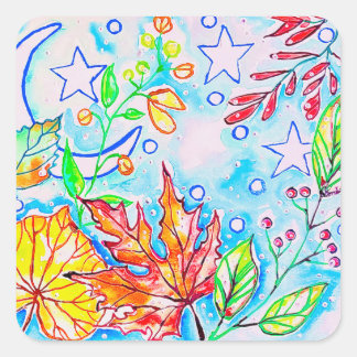 Leaf Stickers