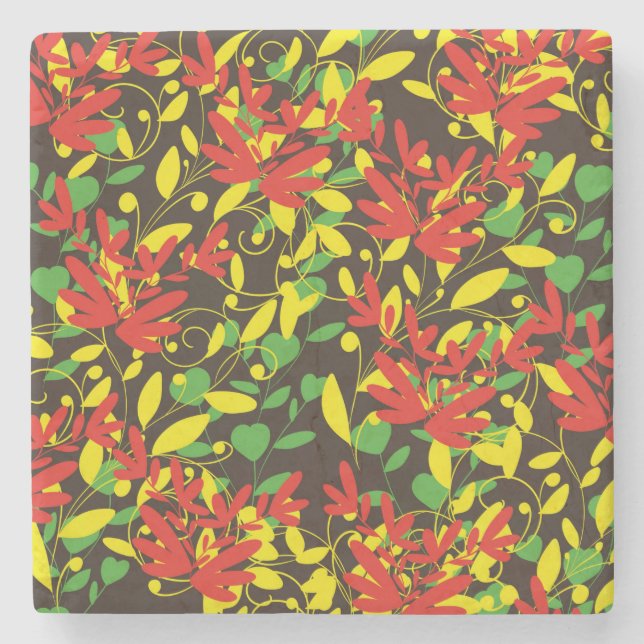 leaf stone coaster (Front)
