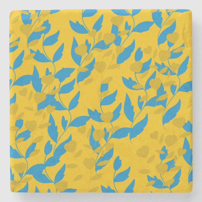 leaf stone coaster (Front)