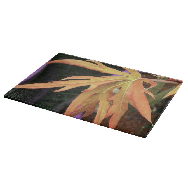 Leaf Study 2 Cutting Board (Corner)