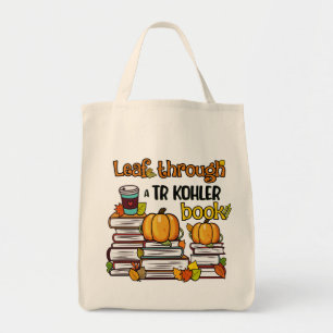 Leaf Through A TR Kohler Book Tote Bag