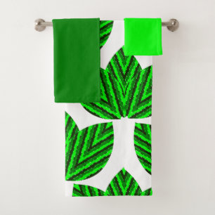 Leaf Trios  Bath Towel Set