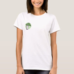 Leaf Umbrella Bunny T-Shirt