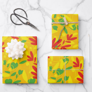 leaf wrapping paper sheet