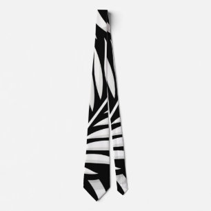 Leaf Zebra Stripes style  Tie