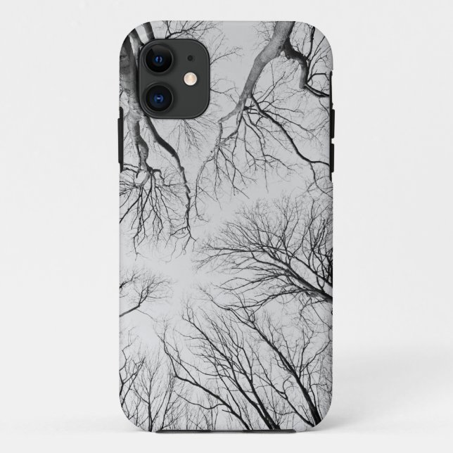 Leafless Trees in Thiepval Wood Case-Mate iPhone Case (Back)