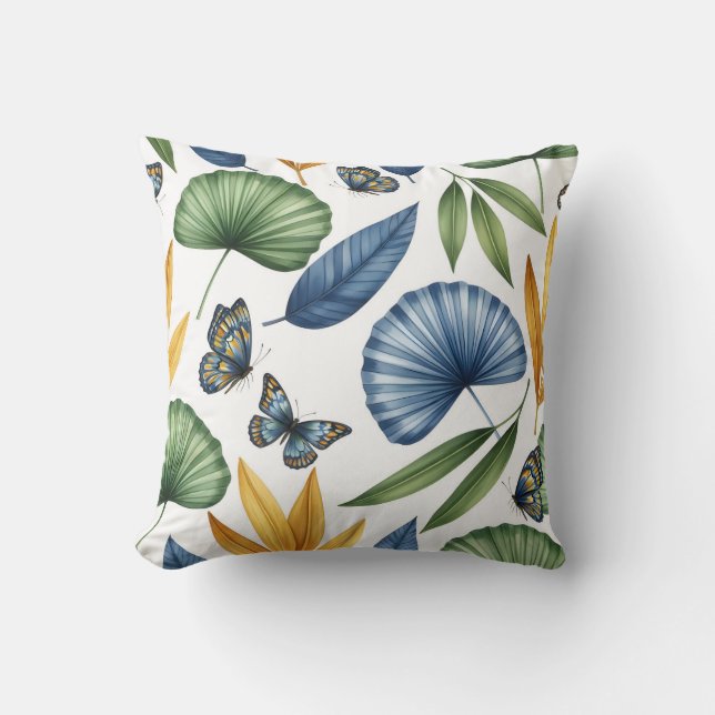 Leaflight & Wings Cushion (Front)