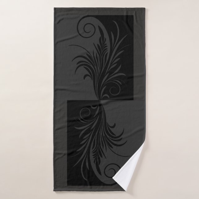 Leafy 6 bath towel (Bath Towel)