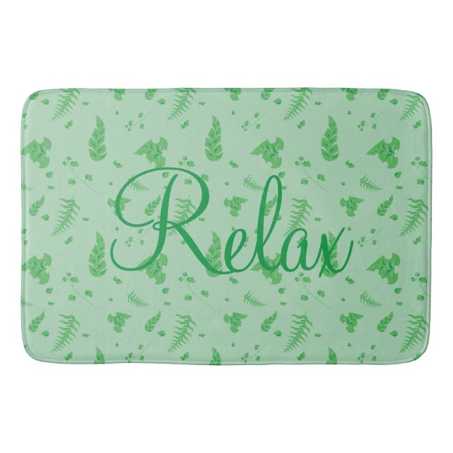 Leafy Bath Mat (Front)