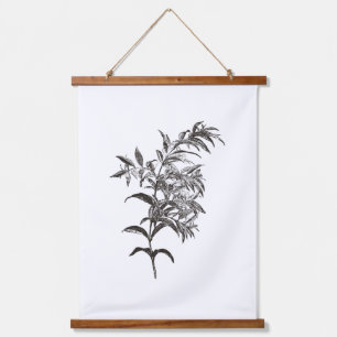 Leafy Branch Nature Art Print, Eucal Hanging Tapestry