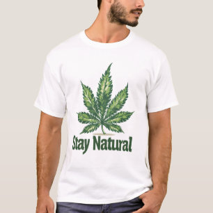 Leafy Freedom Tee: Embrace Your Natural Vibes T-Shirt