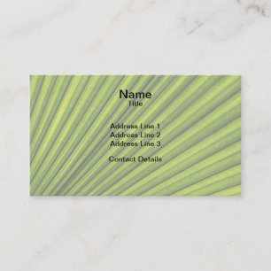 Leafy Frond Business Card