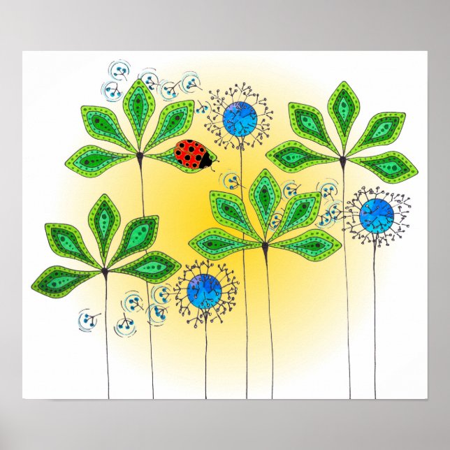 Leafy Green_Ladybug Poster (Front)