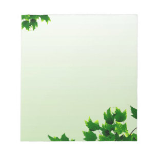 Leafy Green Notepad