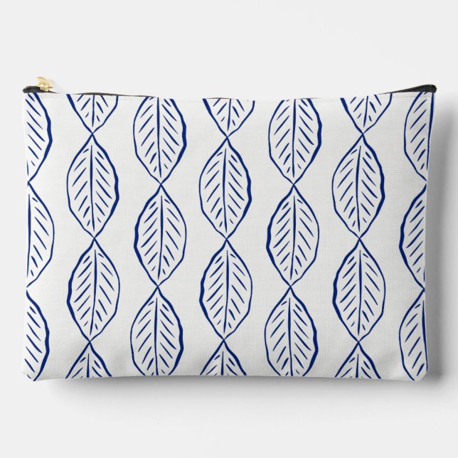 Leafy Lattice Accessory Pouch (Front)