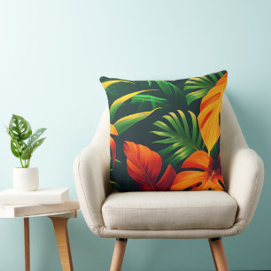 LEAFY LEAVES NATURE GARDEN CUSHION