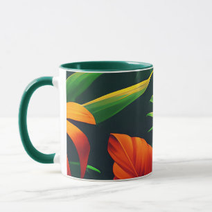 LEAFY LEAVES NATURE GARDEN MUG