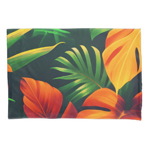 LEAFY LEAVES NATURE GARDEN PILLOWCASE
