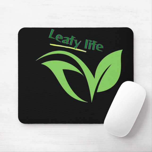 Leafy life mouse mat (With Mouse)