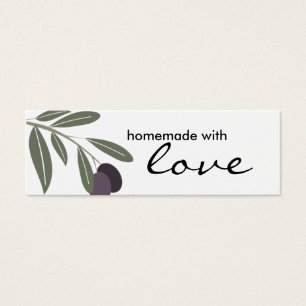 leafy olives branch from my kitchen gift tags, ...