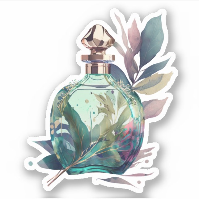 Leafy Perfume Bottle (Front)