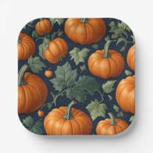 Leafy Pumpkin Patch