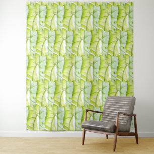Leafy Sculptures on Tapestry (A)