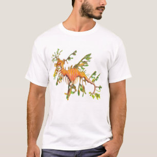 Leafy Seadragon Artwork Men's T-shirt