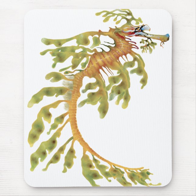 Leafy Seadragon Mouse Mat (Front)
