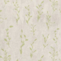 Leafy Shabby Chic Muted Antique Vintage Beige