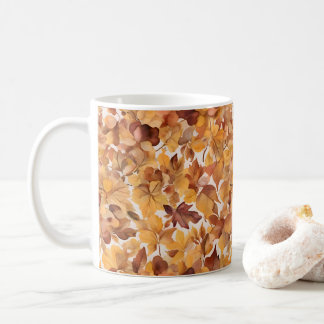 Leafy Shades Of Color Coffee Mug
