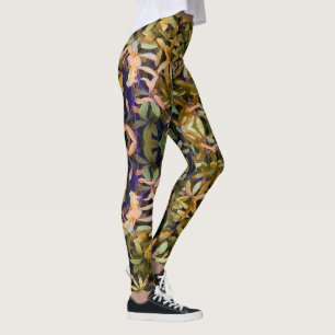 Leafy Tapestry Leggings