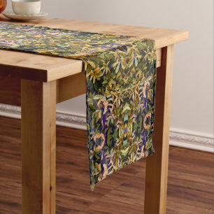 Leafy Tapestry Short Table Runner