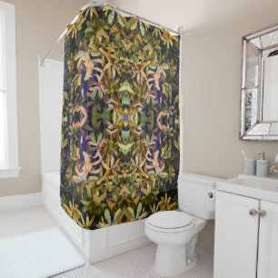 Leafy Tapestry Shower Curtain
