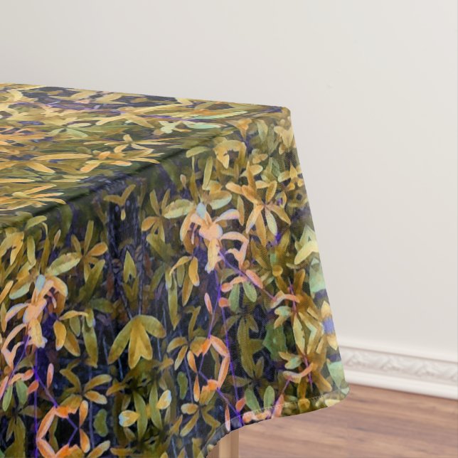 Leafy Tapestry Tablecloth (In Situ)