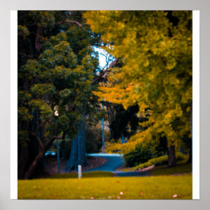 Leafy Turn Poster