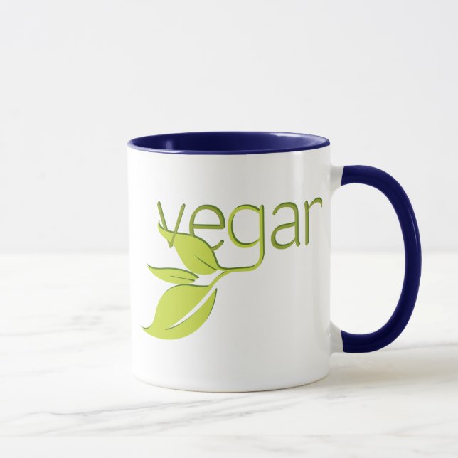 Leafy Vegan Mug (Right)