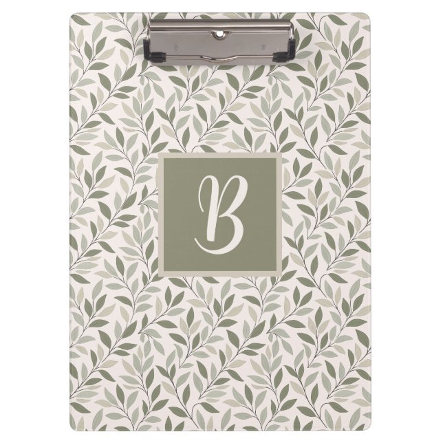 Leafy Vines Clipboard (Front)