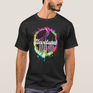 League Baseball Team I Love Cleveland Ohio T-Shirt
