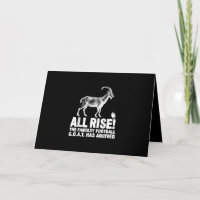 League Champion Fantasy Football Goat Gift