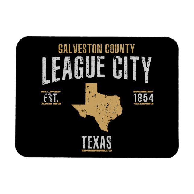 League City Magnet (Horizontal)