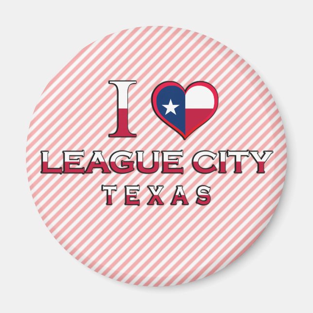 League City, Texas Magnet (Front)