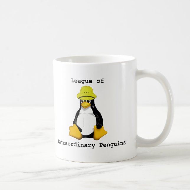 League of Extraordinary Penguins 2 Coffee Mug (Right)