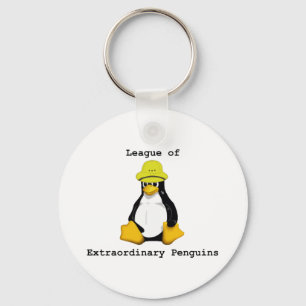 League of Extraordinary Penguins 2 Key Ring