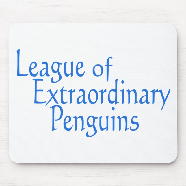 League of Extraordinary Penguins 3 Mouse Mat (Front)