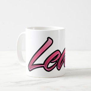 Leah faded pink cup tea cup coffee cup