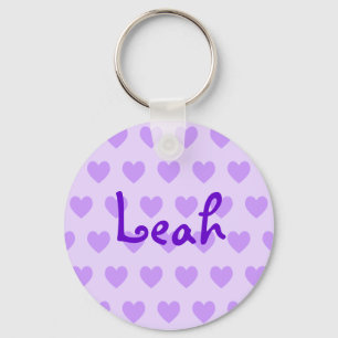Leah in Purple Key Ring
