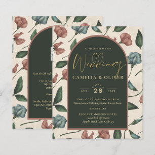 LeahG Emerald Green Terracotta Gold FALL Wedding